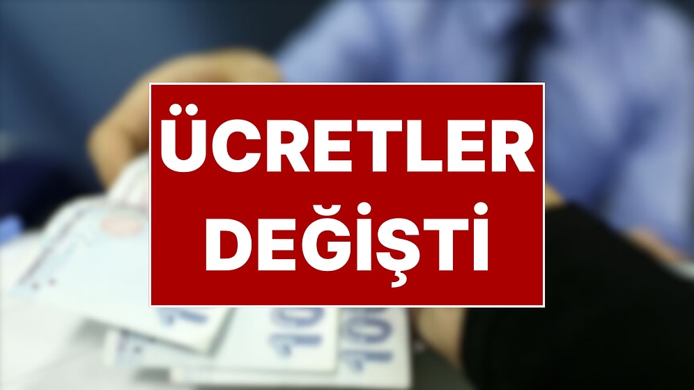 Pasaport, Kimlik, Trafik Cezaları... Ücretler Değişti! 1 Ocak 2026'dan İtibaren Değişen Ücretler