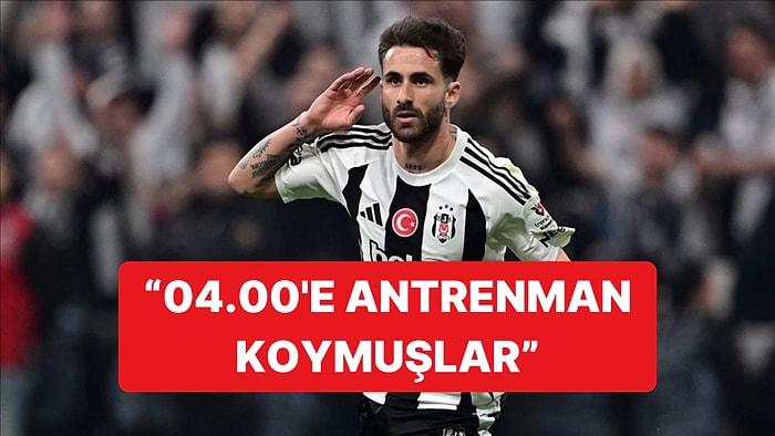 Beşiktaş'ta Rafa Silva Krizinde Yeni Perde: "04.00'e Antrenman Koymuşlar"