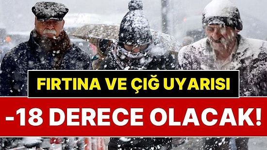 2 Ocak 2026 Hava Durumu: Kar Yağışı Bitti, Soğuklar Kaldı! Termometreler Eksi 18 Dereceye Kadar İnecek