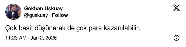 X'te yapılan yorumlardan birkaçı şöyle oldu: