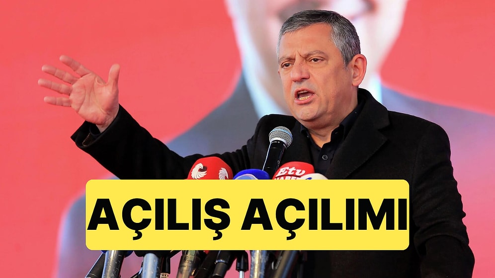 Özgür Özel, Açılışlara Bundan Sonra AKP ve MHP'lileri Davet Edeceklerini Açıkladı