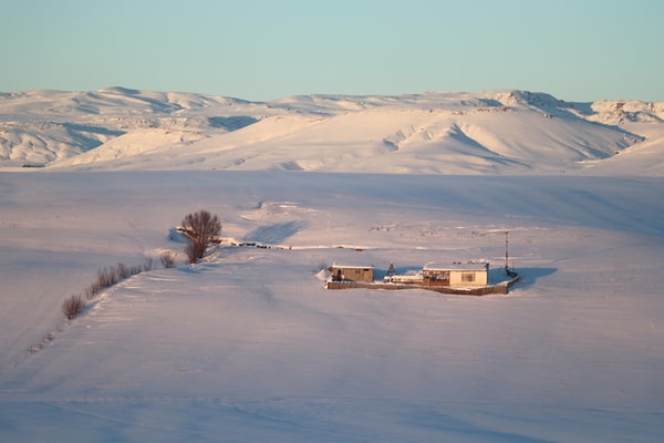 Sibirya değil Türkiye! Termometreler eksi 24 dereceyi gördü.