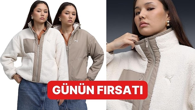 Günün Fırsatı: PUMA Reversible Sherpa Mont İndirimde!