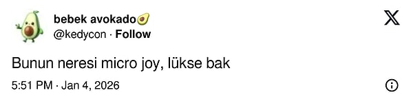 Öncelikle bunun nasıl "küçük" mutluluk olduğunu sorguladık elbette.