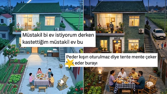 Sımsıcak Bir Müstakil Ev Görseli Sosyal Medyada Viral Oldu