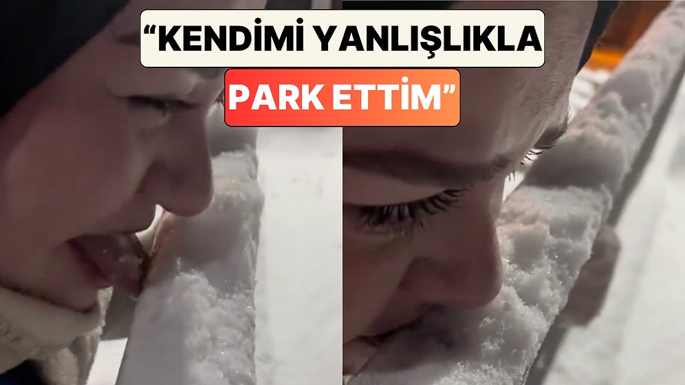 Kar Görünce Ne Yapacağımızı Bilemedik: Soğukta Bir Kadının Dili Demire Yapıştı