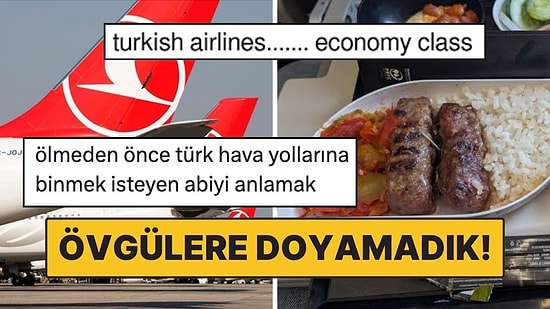 Tüm Dünya Hayran Kaldı! THY Ekonomi Sınıfı Yemeği Sosyal Medyada Övgü Topladı