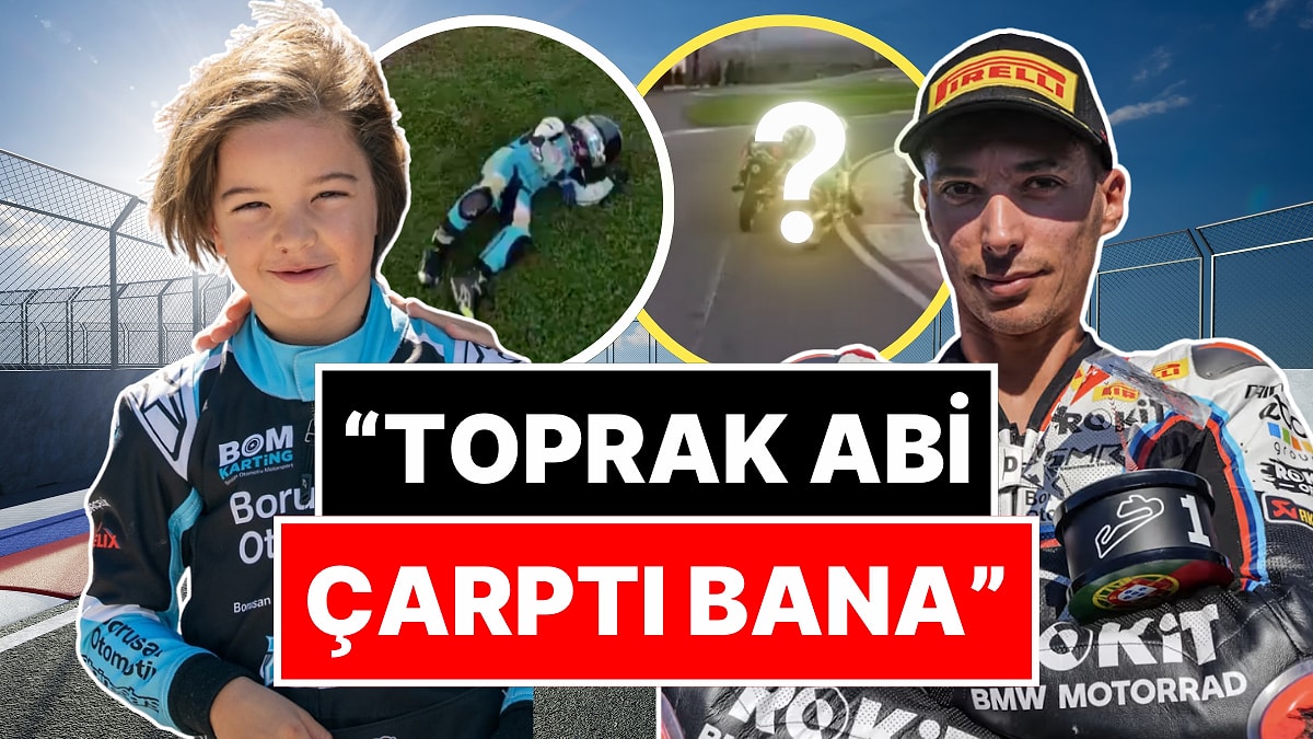 Kenan Sofuoğlu'nun 7 Yaşındaki Oğlu Zayn Sofuoğlu ve Toprak Razgatlıoğlu Kaza Yaptı!