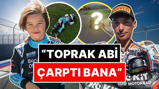 Kenan Sofuoğlu'nun 7 Yaşındaki Oğlu Zayn Sofuoğlu ve Toprak Razgatlıoğlu Kaza Yaptı!