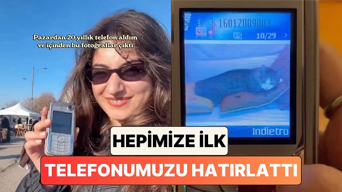 Bir Kadın Pazardan Aldığı 20 Senelik Telefonun İçindeki Fotoğrafları Paylaştı