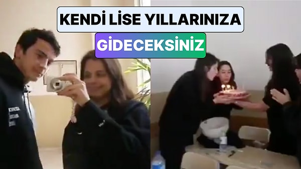 Yıllar Önce Bir Lisede Çekilmiş Görüntüler Duygulandırdı