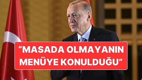Cumhurbaşkanı Erdoğan'ın Paylaşımı: “Masada Olmayanın Menüye Konulduğu Bir Kavga”