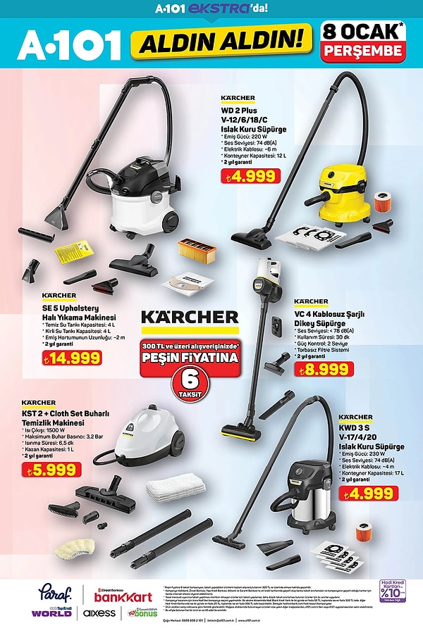 Karcher Süpürge Çeşitleri