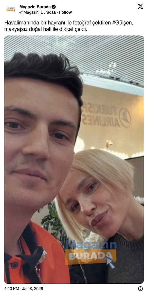 Gülşen, often making headlines with her dazzling stage costumes, frequently changing image, and dance routines, this time stirred up buzz with a pose that surfaced on social media.