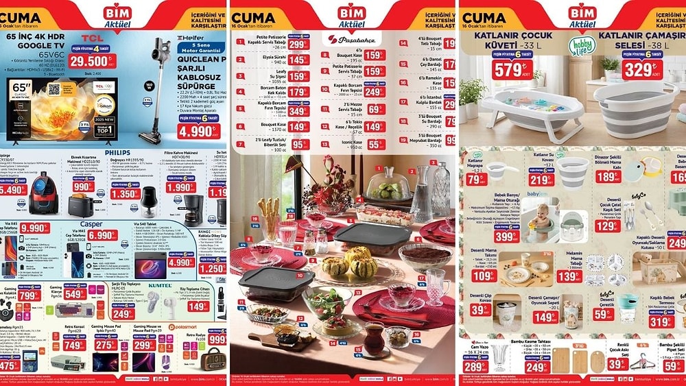 BİM'e Filtre Kahve Makinesi Geliyor! 16 Ocak 2026 BİM Aktüel Ürünler İndirim Kataloğu