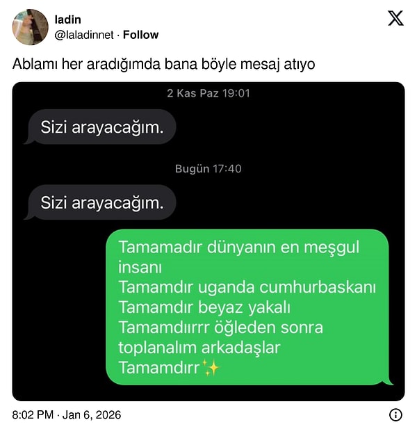 Gerekli cevabı vermiş.