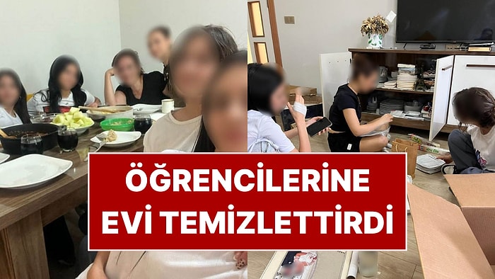 Öğretmen Kız Öğrencilerini Evine Götürüp Temizlik Yaptırdı