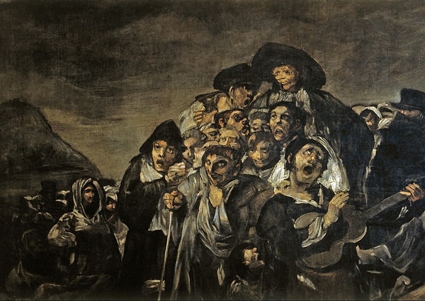 10. Goya, resimlerini sergilenmesi için yapmadı.