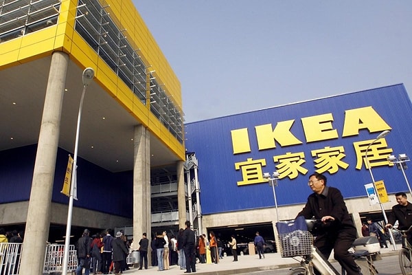 Ikea, Çin'deki 7 büyük mağazasını kapatıyor.
