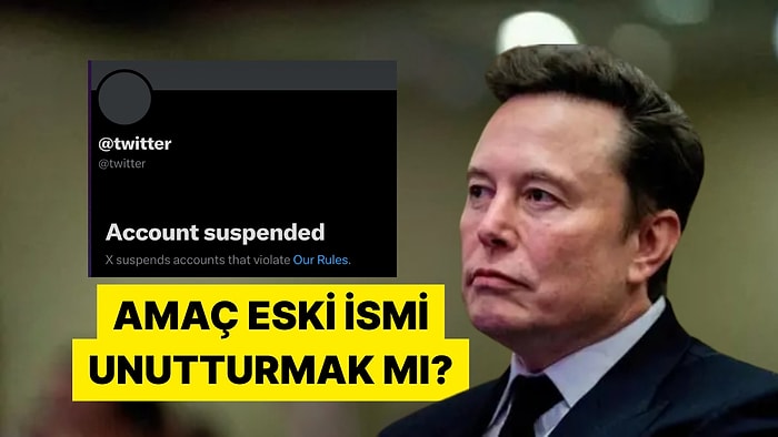 Twitter'ın Resmi Hesabı X Tarafından Askıya Alındı