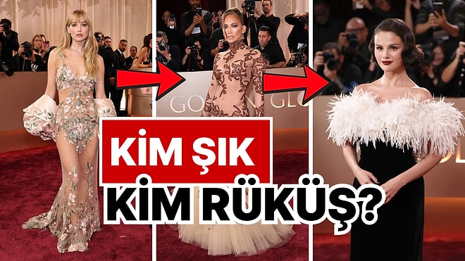 Kırmızı Halı Alarmı: 2026 Altın Küre Ödülleri'nin Şık ve Rüküşlerini Seçiyoruz!