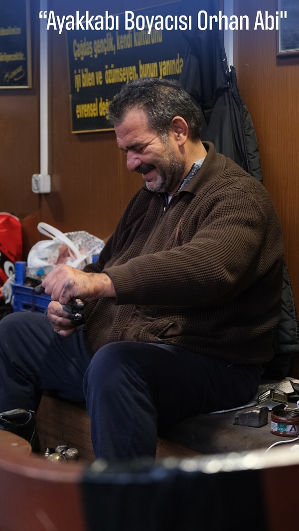 "Ayakkabı Boyacısı Orhan Abi"nin o içten gülüşünü yakalamak zor oldu mu?