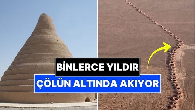 Doğaya Meydan Okuyor: 3 Bin Yıldır Yerçekimiyle Çalışan Su Pompaları Çöllere Hala Hayat Getiriyor