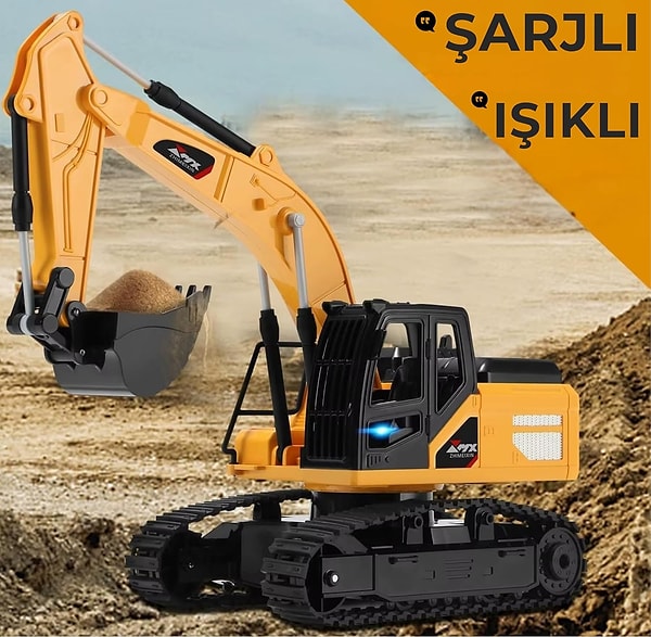 Karne hediyesi arayışındaysanız, çocukların ilgisini uzun süre canlı tutacak kumandalı vinç, kepçe seti harika bir seçenek.