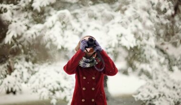 10. Kışın estetik ışığını fotoğraflayın.