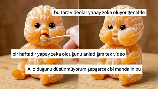 "Keşke Gerçek Olsa" Dedirten Yapay Zeka Mandalina Videosu Viral Oldu