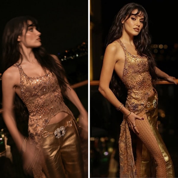 Hande Erçel, geçtiğimiz saatlerde bu sene 11.'sini gerçekleştirilen ELLE Style Awards'da Hande Erçel de boy gösterdi.