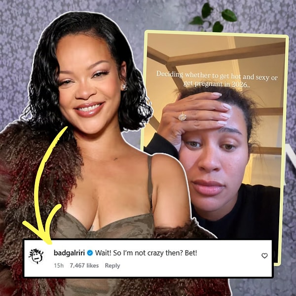 Rihanna, geçtiğimiz günlerde hamilelikle ilgili bir videoya "Artık yeter!" dedirten bir yorum bıraktı.