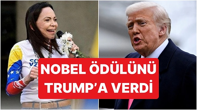Nobel Barış Ödülünü Kazanan Maria Corina Machado, Ödülünü Kendi İsteğiyle Trump'a Verdi
