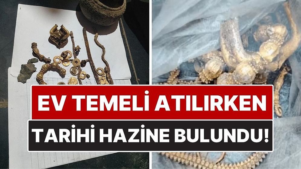 Sıradan Kazı Tarihi Keşfe Dönüştü! Tarihi Tapınaklarla Çevrili Köyün Ev Kazısından Altın Çıktı