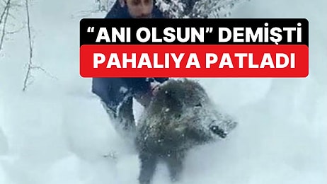 Eliyle Domuz Yakalayan Vatandaşa 15 Bin TL Ceza Kesildi