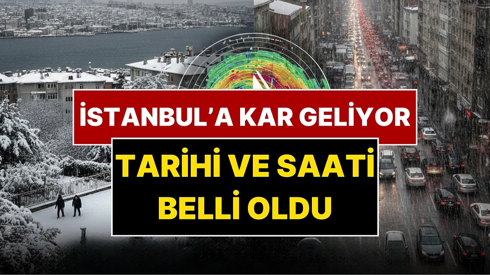 Meteoroloji Profesörü Mikdat Kadıoğlu İstanbul’da Beklenen Kar Yağışının Gününü ve Saatini Açıkladı