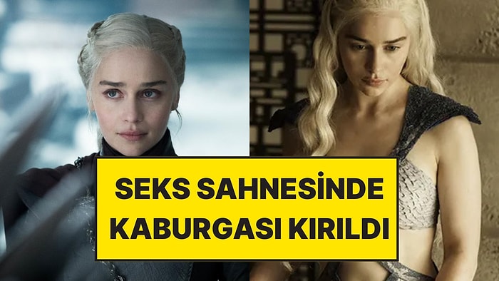 Game Of Thrones Yıldızı Emilia Clarke: “Seks Sahnesinde Kaburgam Kırıldı”