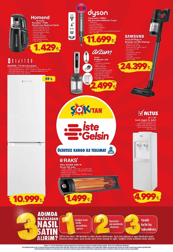 Dyson Supersonic 1600w Saç Kurutma Makinesi 11.699 TL