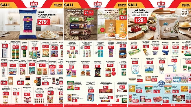 27 Ocak 2026 BİM Aktüel Haftanın Önerileri Kataloğu