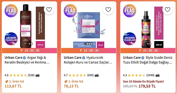 Saç bakım rutininizi zenginleştirdikçe kazandıran Urban Care kampanyası.