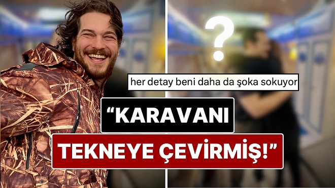 Çağatay Ulusoy'un Karavanının Dekorasyonundaki Detaylar Dikkat Çekti