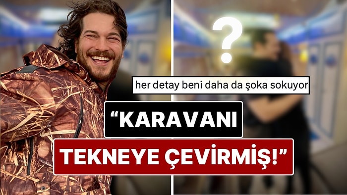 Çağatay Ulusoy'un Karavanının Dekorasyonundaki Detaylar Dikkat Çekti