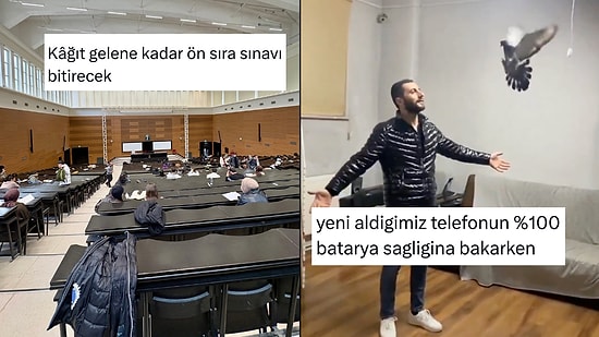 Amfi Sınıf Sorunlarından Yeni Telefonun Verdiği Özgüvene Son 24 Saatin Viral Tweetleri