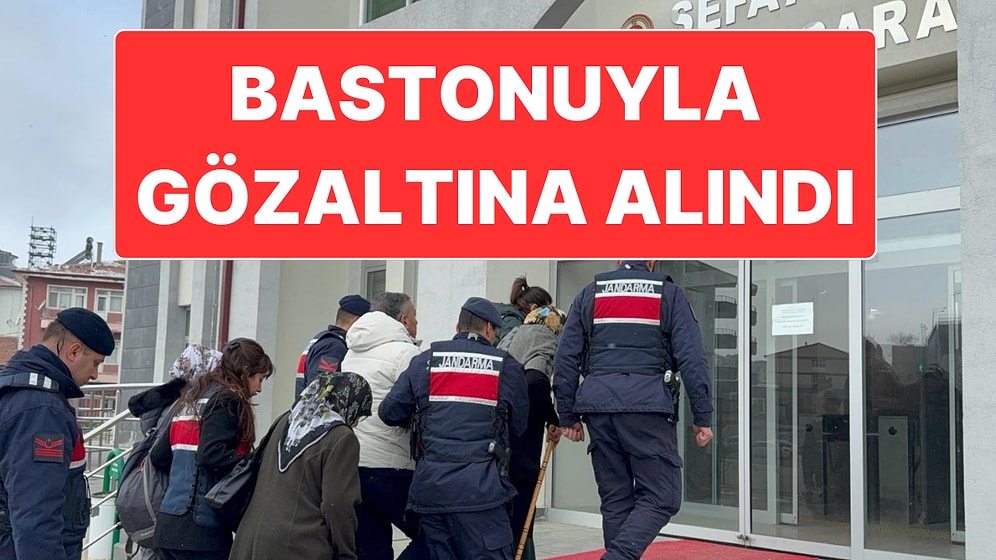 Ölen Kardeşinin Kimliğiyle 15 Milyon Lira Kamu Zararına Neden Olan Kadın Bastonuyla Gözaltına Alındı