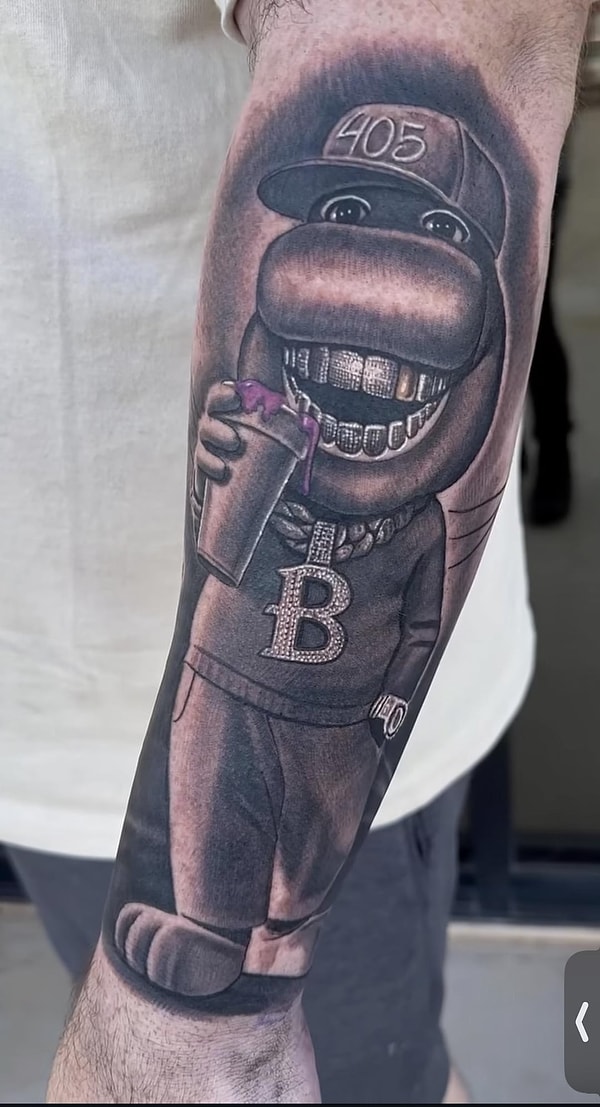 7. Kolunuzda böyle bir dövme ister miydiniz?