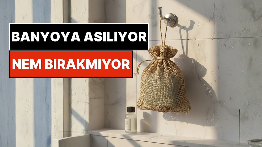 Banyo Duvarına Asılıyor, Nemi Yok Ediyor: Evlerde Gitgide Yayılan Yeni Alışkanlık