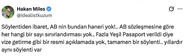 Söz konusu iddia X'te gündem oldu. Gelen yorumlardan bazılar şöyle: