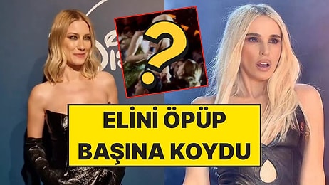 Hazal Kaya, Gülşen’e Sevgisini Elini Öpüp Başına Koyarak Gösterdi