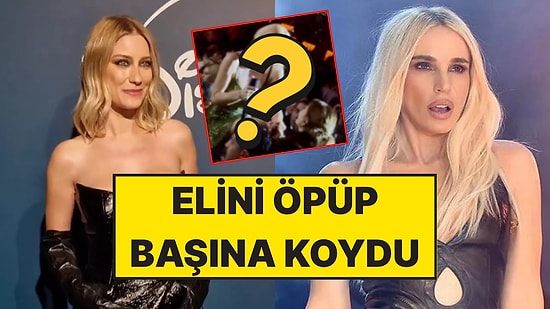 Hazal Kaya, Gülşen’e Sevgisini Elini Öpüp Başına Koyarak Gösterdi