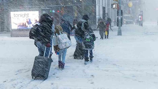 Historic Snowstorm in the U.S.